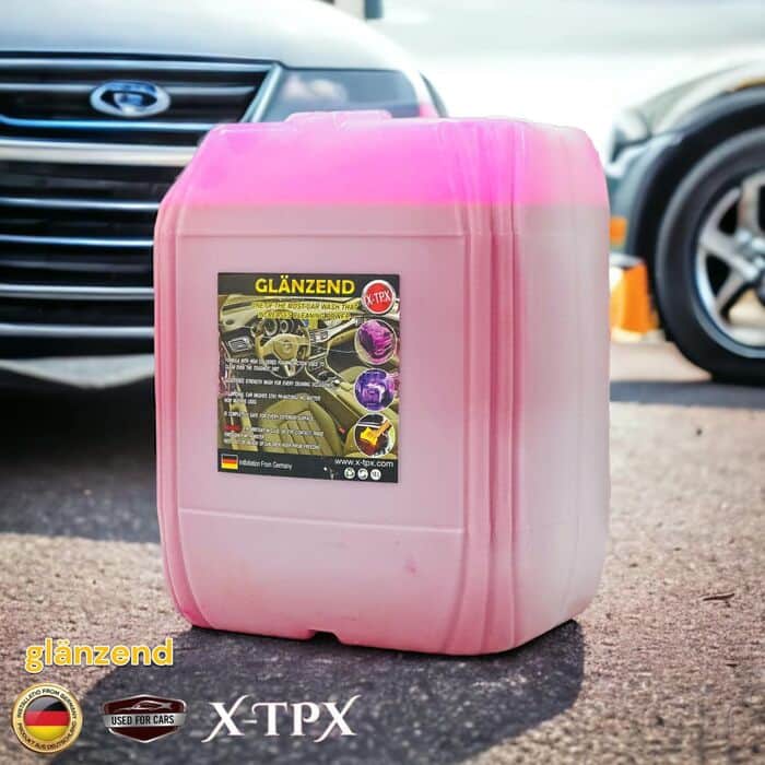 5 ליטר ווקס הקצפה מבית X-TPX גרמניה. ב-3 צבעים לבחירה