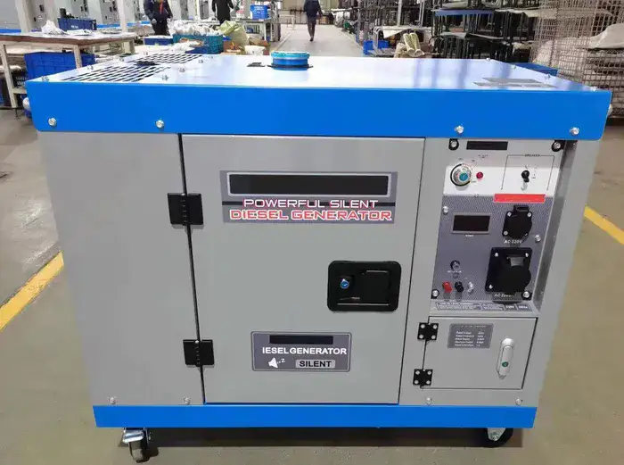גנרטור דיזל תלת פאזי 10000W בהפעלת ATS אוטומטי