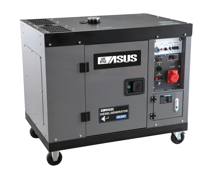 גנרטור דיזל 7000W חד פאזי לשעת חירום בהפעלת ATS אוטומטי